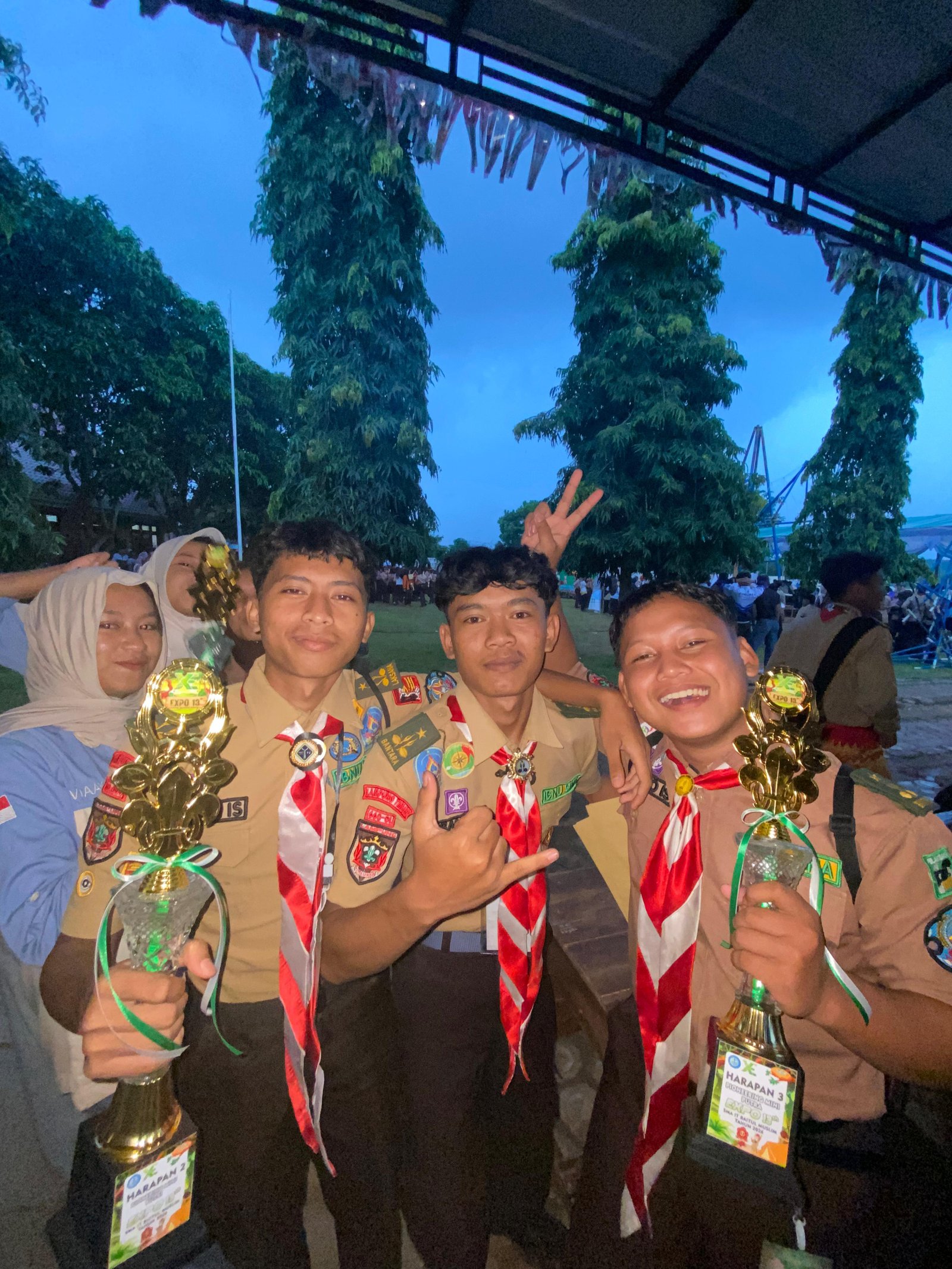 TIM PRAMUKA SMKS MA'ARIF PURBOLINGGO RAIH 4 TROPI DI EXPO 13 SMA IT BAITUL MULSIM LAMPUNG TIMUR 2026